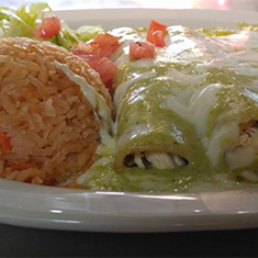 Enchiladas Verdes